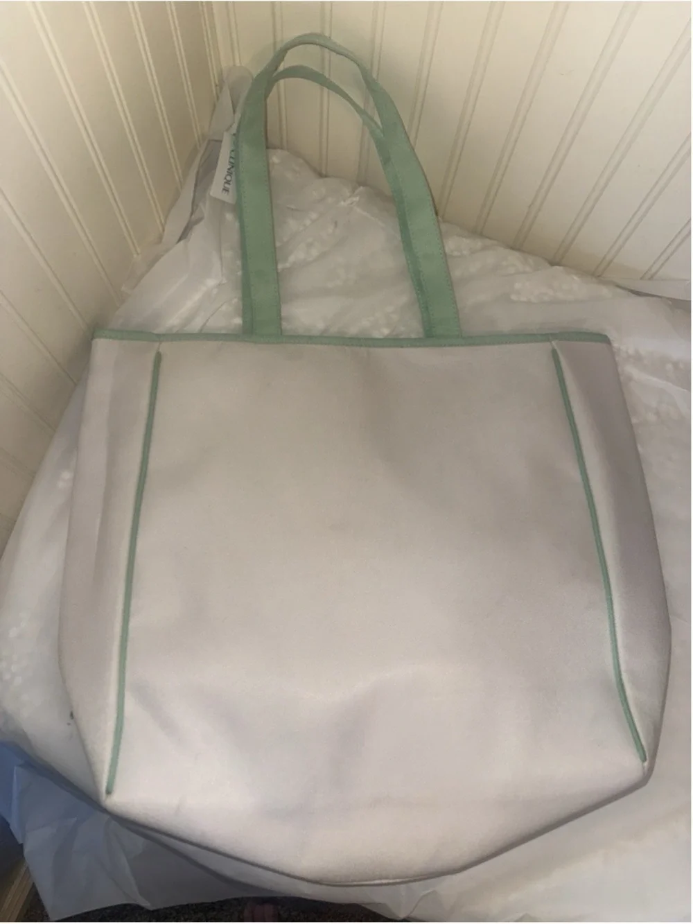 CLINIQUE & KATE SPADE NEVER TOO EARLY FOR LIPSTICK BAG with 2 pouches new